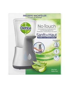 Dettol no-touch distrib auto savon arg aloe