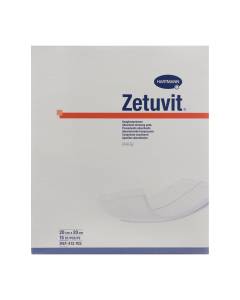 Zetuvit compresse absorbante 20x20cm stér