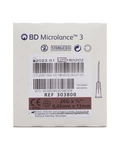 Bd microlance 3 aiguilles 0.45x13mm brun 100 pce