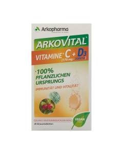 Arkovital vitamine c + d3 cpr eff