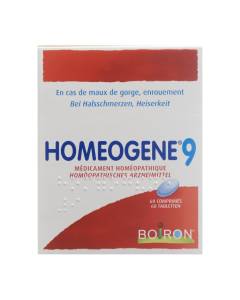 Homéogène (r) 9 comprimés