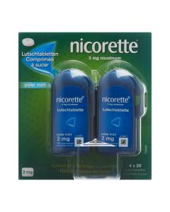 Nicorette (R) polar mint 2 mg Lutschtabletten