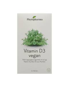 PHYTOPHARMA Vitamin D3 Tabl vegan