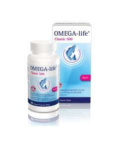 Omega life gel capsules 500 mg