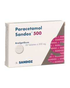 Paracétamol sandoz (r) 500 mg, comprimés