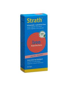 Strath Iron natürliches Eisen+Kräuterhefe Tabl