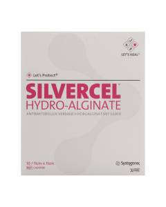 Silvercel compresses hydroalginate