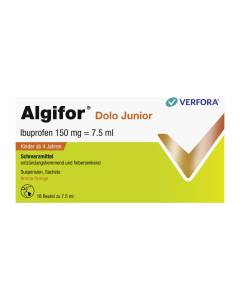 Algifor (r) dolo junior suspension, sachets