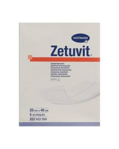 Zetuvit compresse absorbante 20x40cm stér