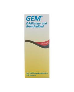 GEM (R) Erkältungs- und Bronchialbad