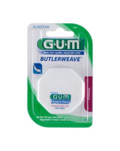 Gum butlerweave soie dentaire 55m waxed
