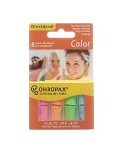 Ohropax color sourdines 8 pce