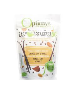 Optimys easy breakfast amande chia vanil bio