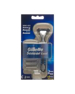Gillette sensorexcel rasoir universal avec 3 lames