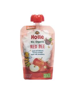 HOLLE Red Bee Pouchy Apfel Erdbeere