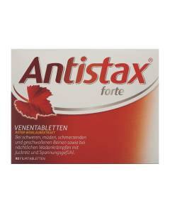 Antistax (r) forte comprimés pour les veines