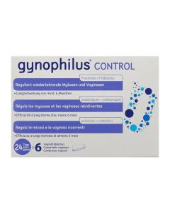 GYNOPHILUS CONTROL Vag Tabl