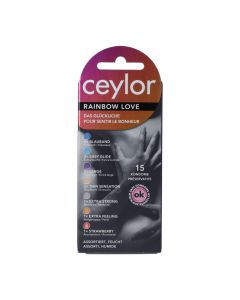 Ceylor rainbow love préservatif