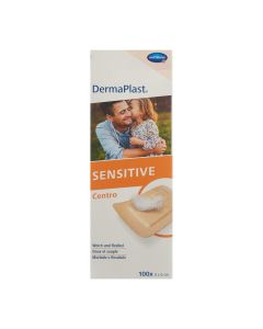 Dermaplast sensitive centro strip 4x6cm ch