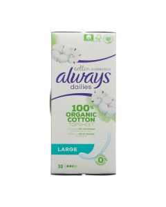 Always protège-slip cotton protect large