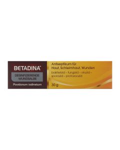 Betadina (tm) onguent désinfectant pour les plaies