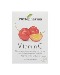 Phytopharma vitamine c cpr sucer