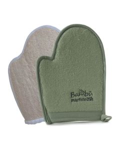 Herba Peelinghandschuh aus Bambusviskose und Luffa