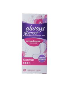 Always discreet incontinence protège-slip normal