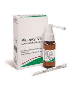 Alopexy 5%, Lösung zur Anwendung auf der Haut