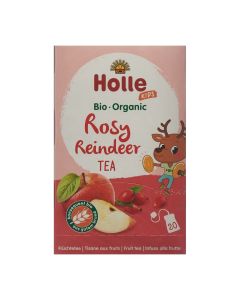 HOLLE Rosy Reindeer Früchtetee Bio