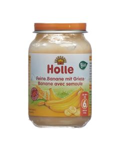 HOLLE Feine Banane mit Griess Bio