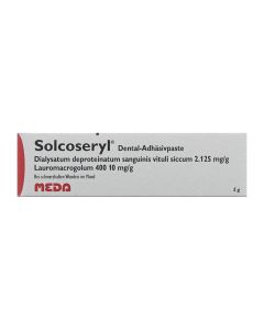 Solcoseryl (r) pâte adhésive dentaire