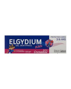 Elgydium kids fruits rouges 3-6 a dentifrice