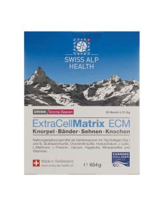 Extra Cell Matrix ECM Drink für Gelenke Knorpel Bänder Sehnen und Knochen Aroma Beeren Btl