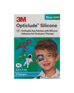 3m opticlude silicone pansement orthoptique midi