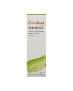 Similasan allergie solaire, pommade