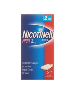 Nicotinell cool mint, fruit, licorice noir, spearmint, tropical fruit 2 mg/4 mg, gomme à mâcher