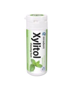 Miradent xylitol chewing gum spearmint