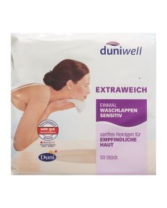 Duniwell lavettes usage unique sensitive
