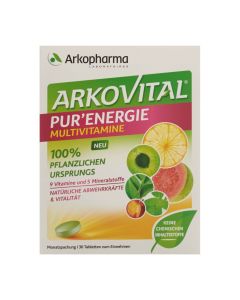 ARKOVITAL Pur'Energie Tabl Vitamin+Mineral
