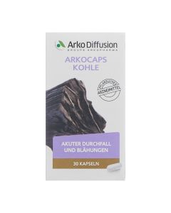 Arkocaps (r) charbon végétal