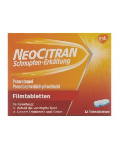NeoCitran Schnupfen/Erkältung, Filmtabletten