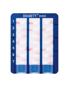 Dosett mini cassette dosage