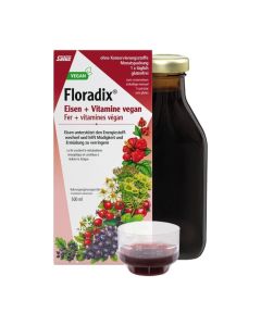 Floradix vegan fer + vitamines sirop