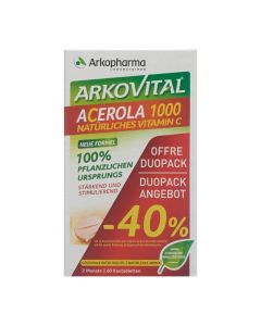 Arkovital acerola arko cpr 1000 mg duo