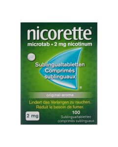 Nicorette (r) 2 mg microtab