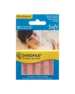 Ohropax soft sourdines mousse 10 pce