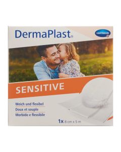 Dermaplast sensitive pans rapid bla 8cmx5m