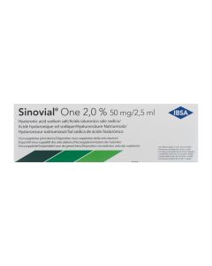 SINOVIAL One Inj Lös Fertspr 2.5 ml
