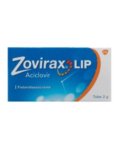 Zovirax lip (r) crème contre les boutons de fièvre